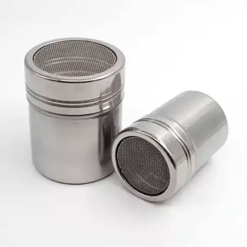 الک نمک پاش 2 عددی استیل — تصویر ۲