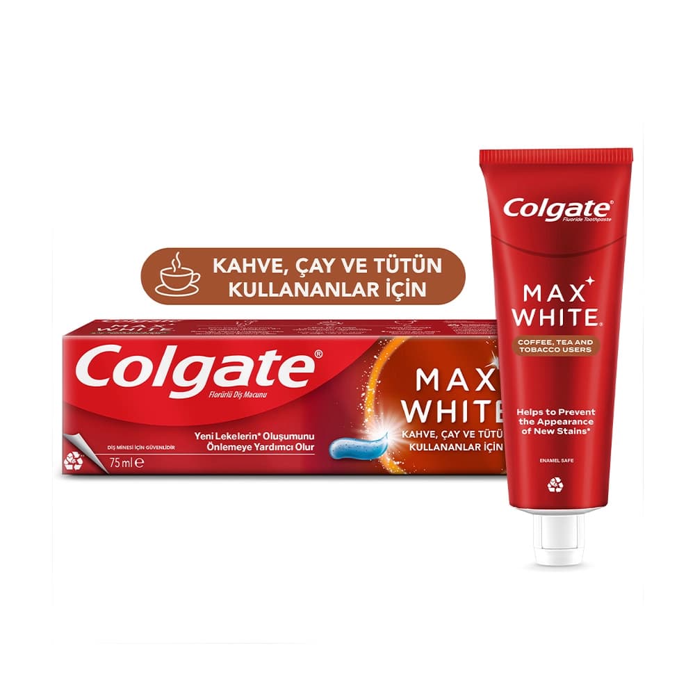 خمیردندان MAX WHITE حجم ۷۵ میلی — تصویر ۳