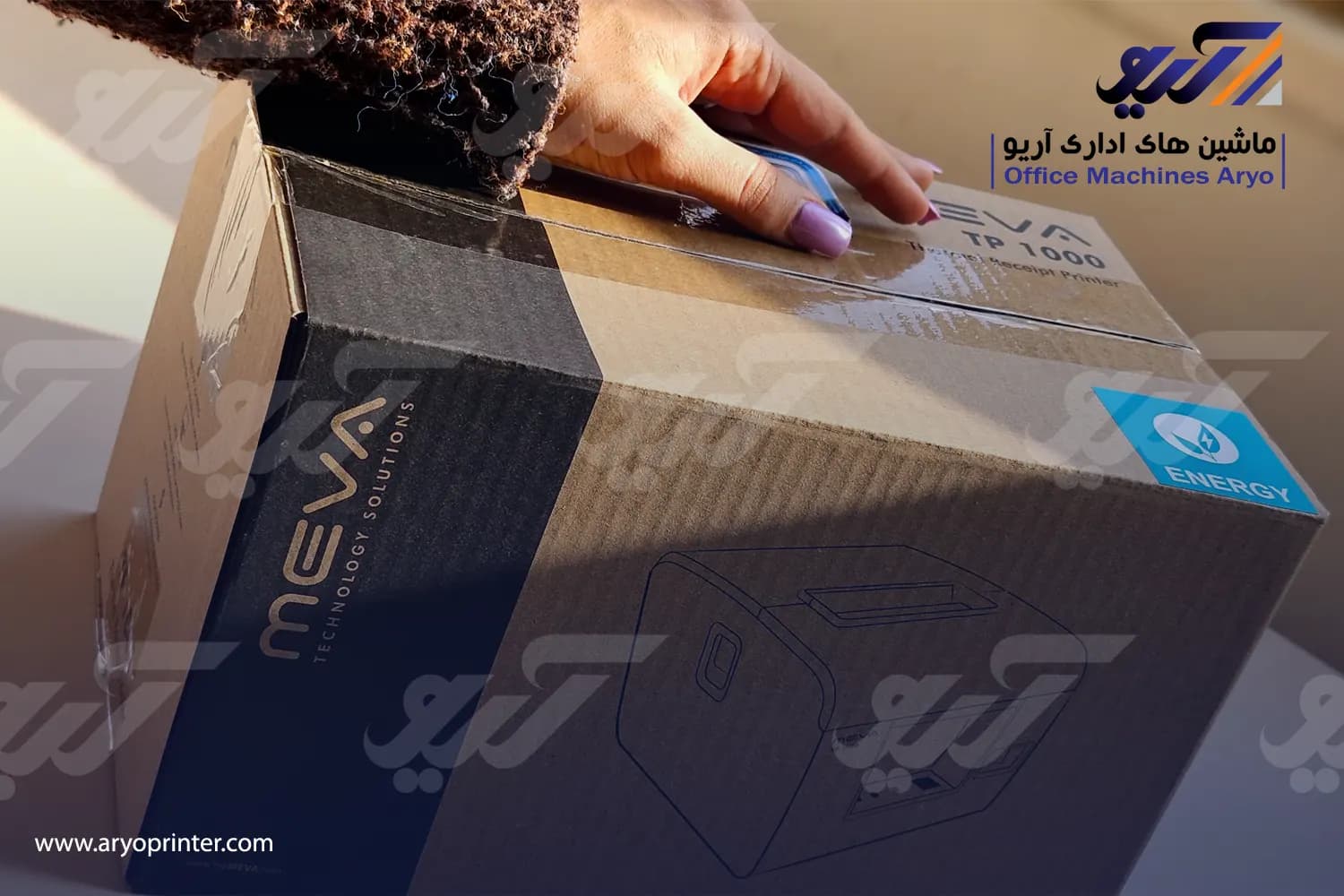 لیبل پرینتر میوا TP 1000W — تصویر ۴