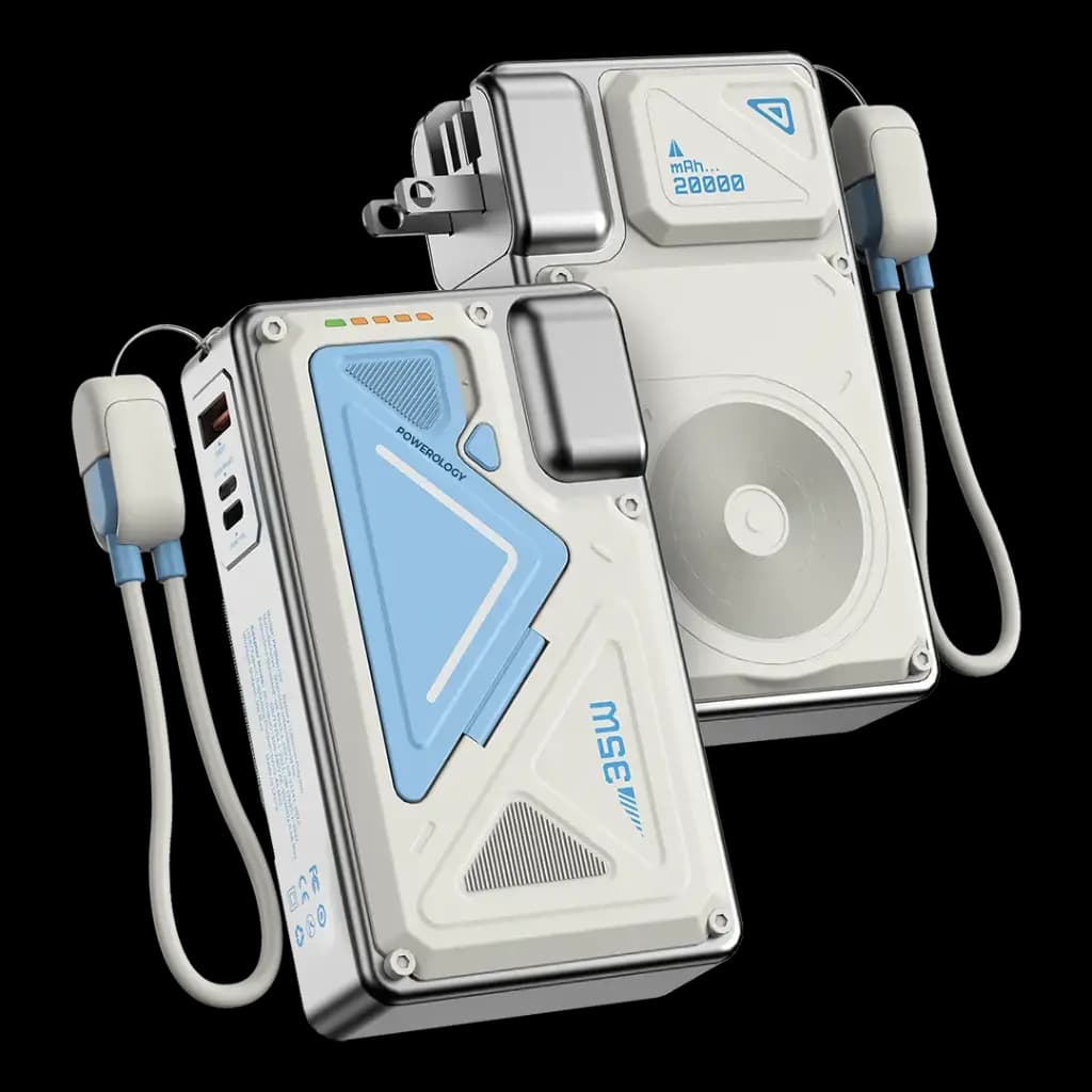 پاوربانک پاورولوژی Powerology MagSafe 20000 35W — تصویر ۲