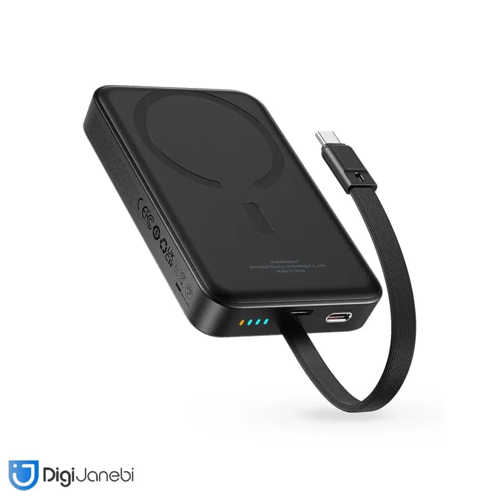 پاوربانک باسئوس Baseus Magnetic Mini 10000 30W — تصویر ۵