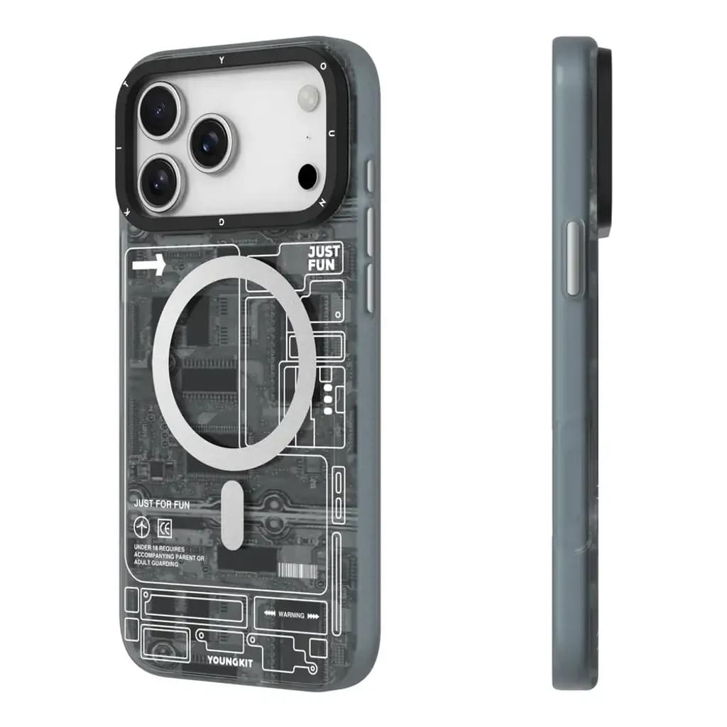 کاور یانگ کیت YoungKit مدل Technology Futuristic مناسب گوشی موبایل آیفون Iphone 17 Pro Max — تصویر ۲