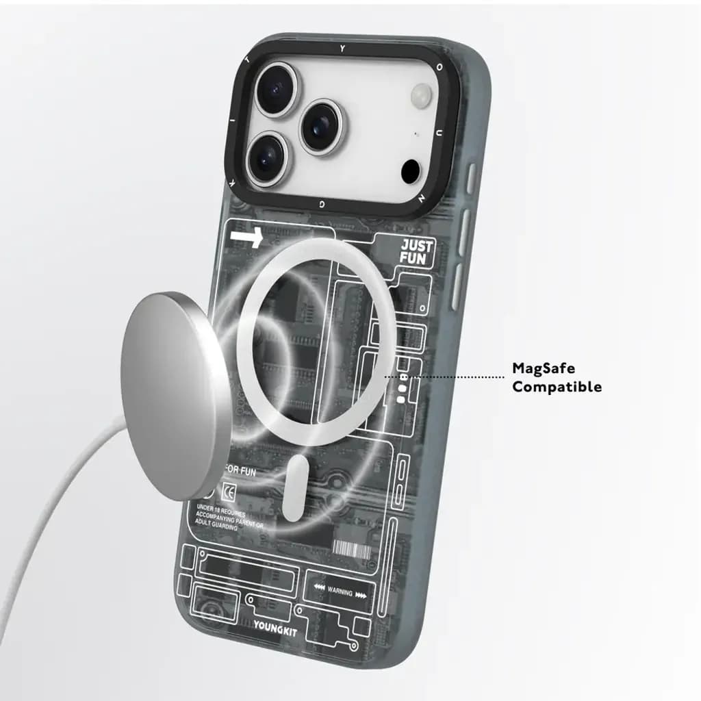 کاور یانگ کیت YoungKit مدل Technology Futuristic مناسب گوشی موبایل آیفون Iphone 17 Pro Max — تصویر ۴