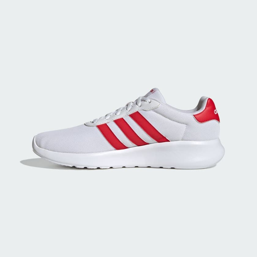 کفش -3 Adidas – Lite Racer- سفید قرمز — تصویر ۴