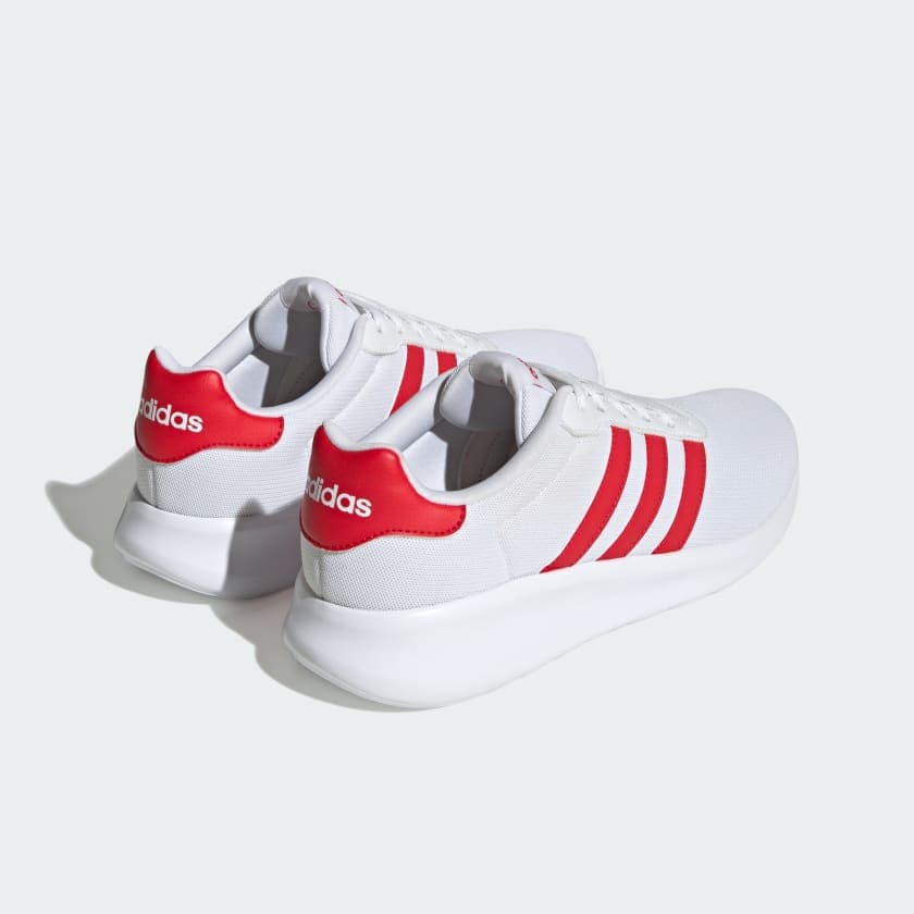 کفش -3 Adidas – Lite Racer- سفید قرمز — تصویر ۳