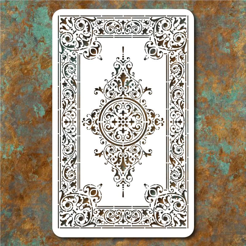 شابلون طرح فرش کد L 20 — تصویر ۲