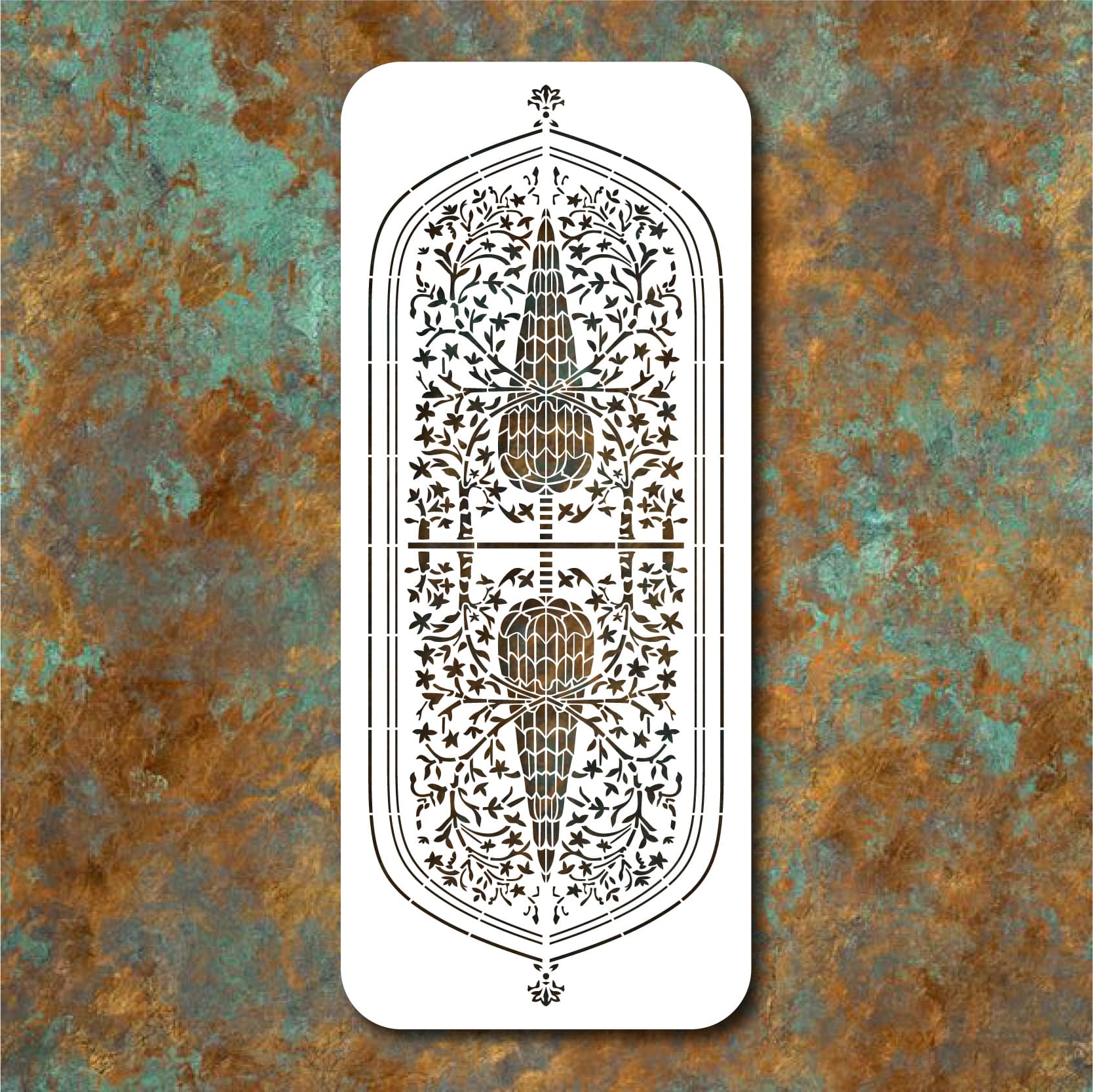 شابلون طرح فرش کد E 900 — تصویر ۲