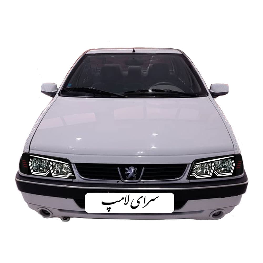 چراغ جلو اسپرت پژو 405 طرح هگزا — تصویر ۳