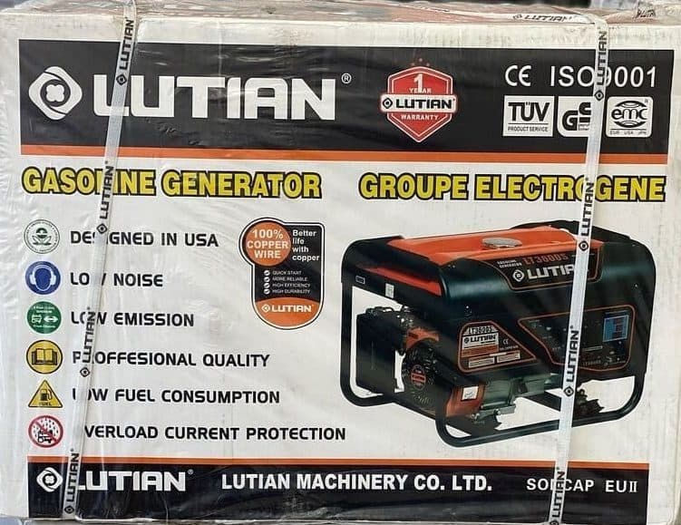 موتور برق لوتین 3500 وات استارتی مدل LUTIAN LT3600ٍٍٍٍES2 — تصویر ۴