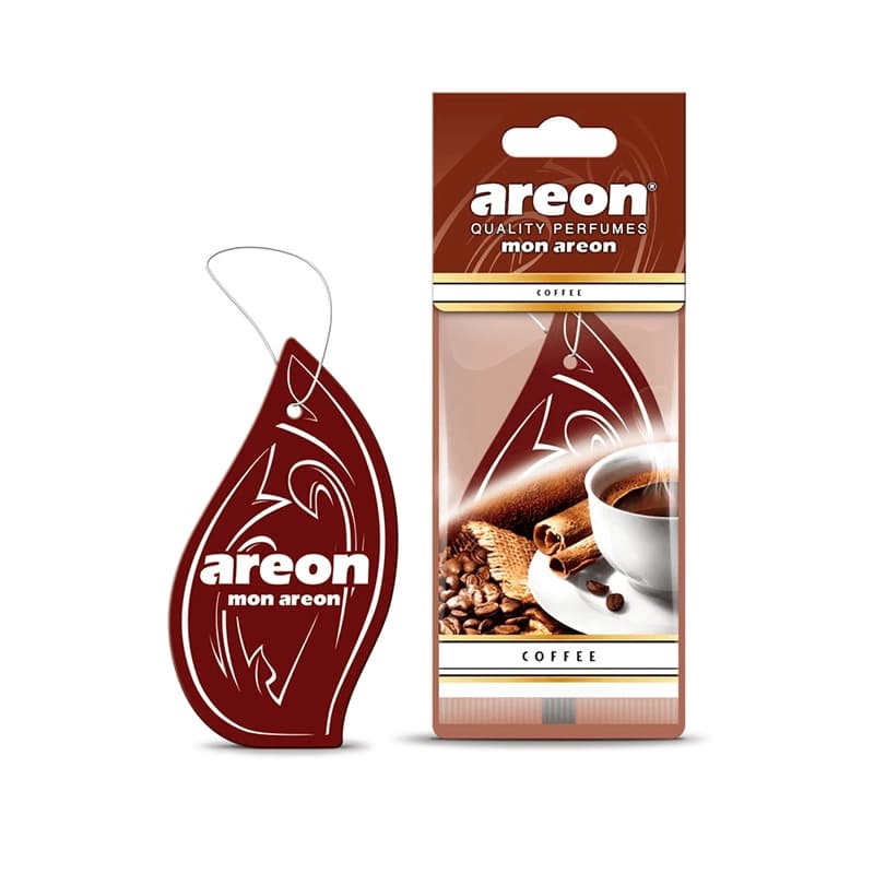 خوشبوکننده کارتی آرئون AREON سری mon رایحه قهوه Coffee