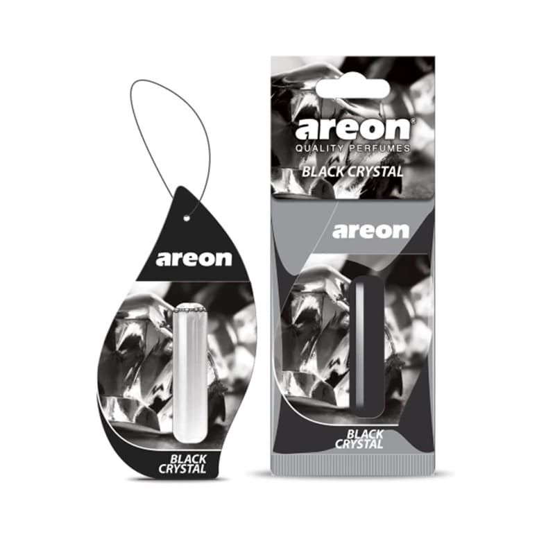 خوشبوکننده کارتی آرئون AREON سری قطره‌ای رایحه بلک کریستال Black Crystal