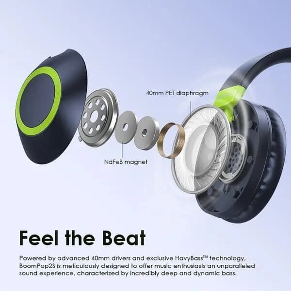 هدفون اورایمو BoomPop 2S — تصویر ۱۰
