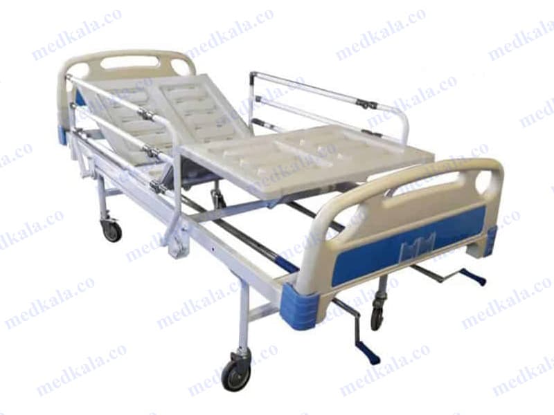 تخت بیمارستانی لگن دار رویه فایبرگلاس پلاستیکی 1404