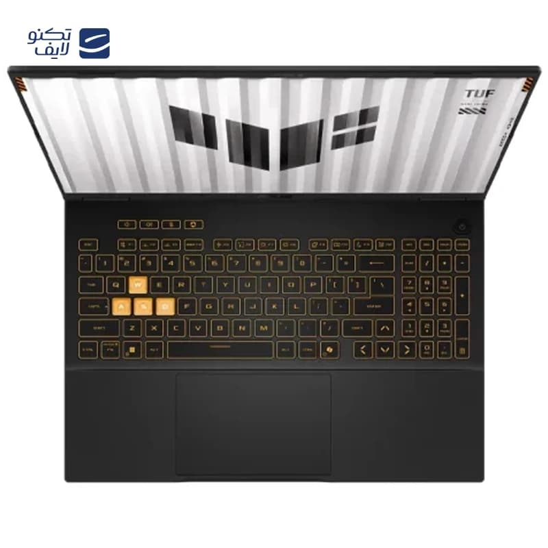 لپ تاپ ایسوس 16 اینچی مدل TUF Gaming F16 FX608JMR i7 14650HX 16GB 1TB RTX 5060 — تصویر ۳
