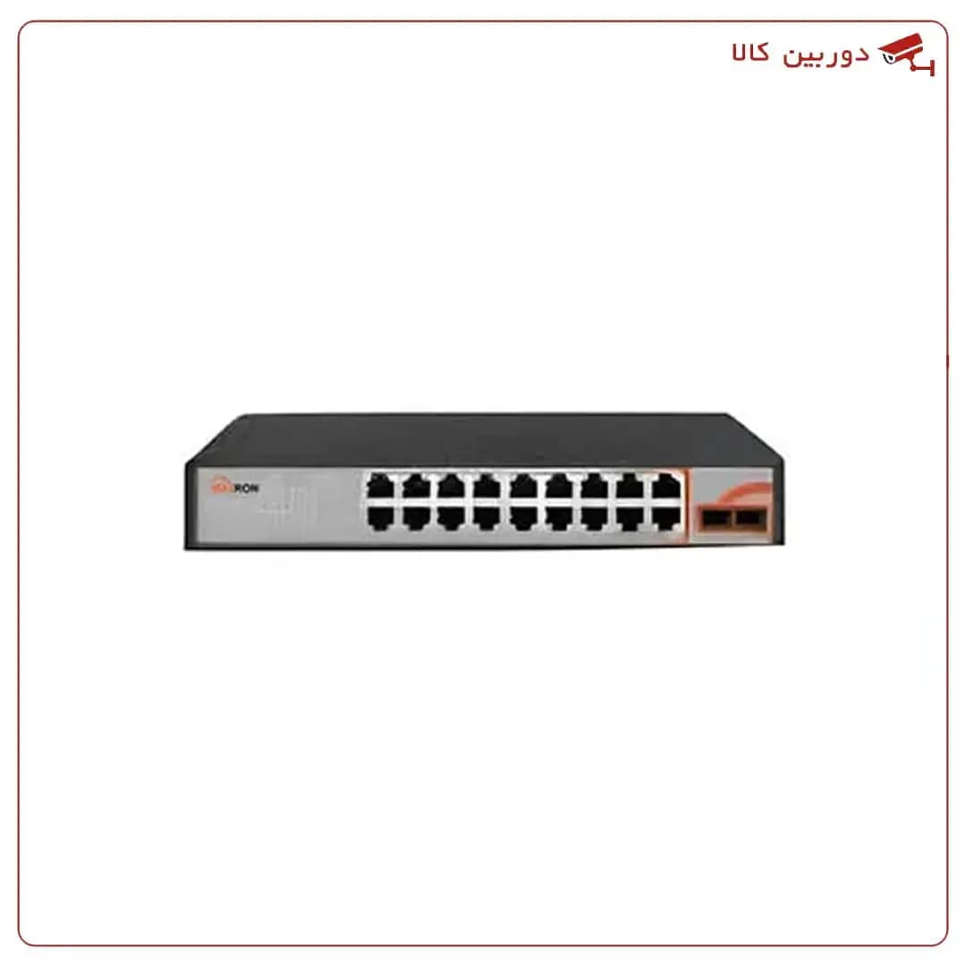 سوئیچ شبکه POE مکسرون مدلMSW-3216FP-2GL-250I — تصویر ۳