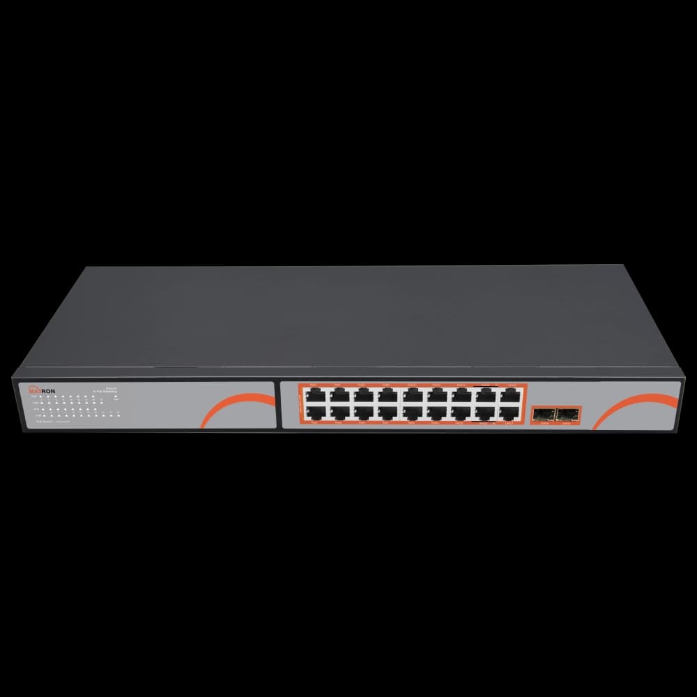 سوئیچ شبکه POE مکسرون مدلMSW-3216FP-2GL-250I — تصویر ۶