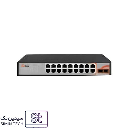 سوئیچ شبکه POE مکسرون مدلMSW-3216FP-2GL-250I — تصویر ۴