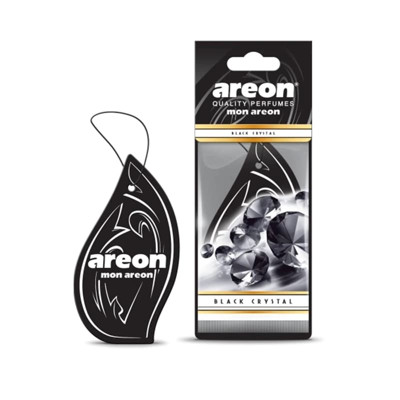 خوشبوکننده کارتی آرئون AREON سری mon رایحه بلک کریستال Black Crystal