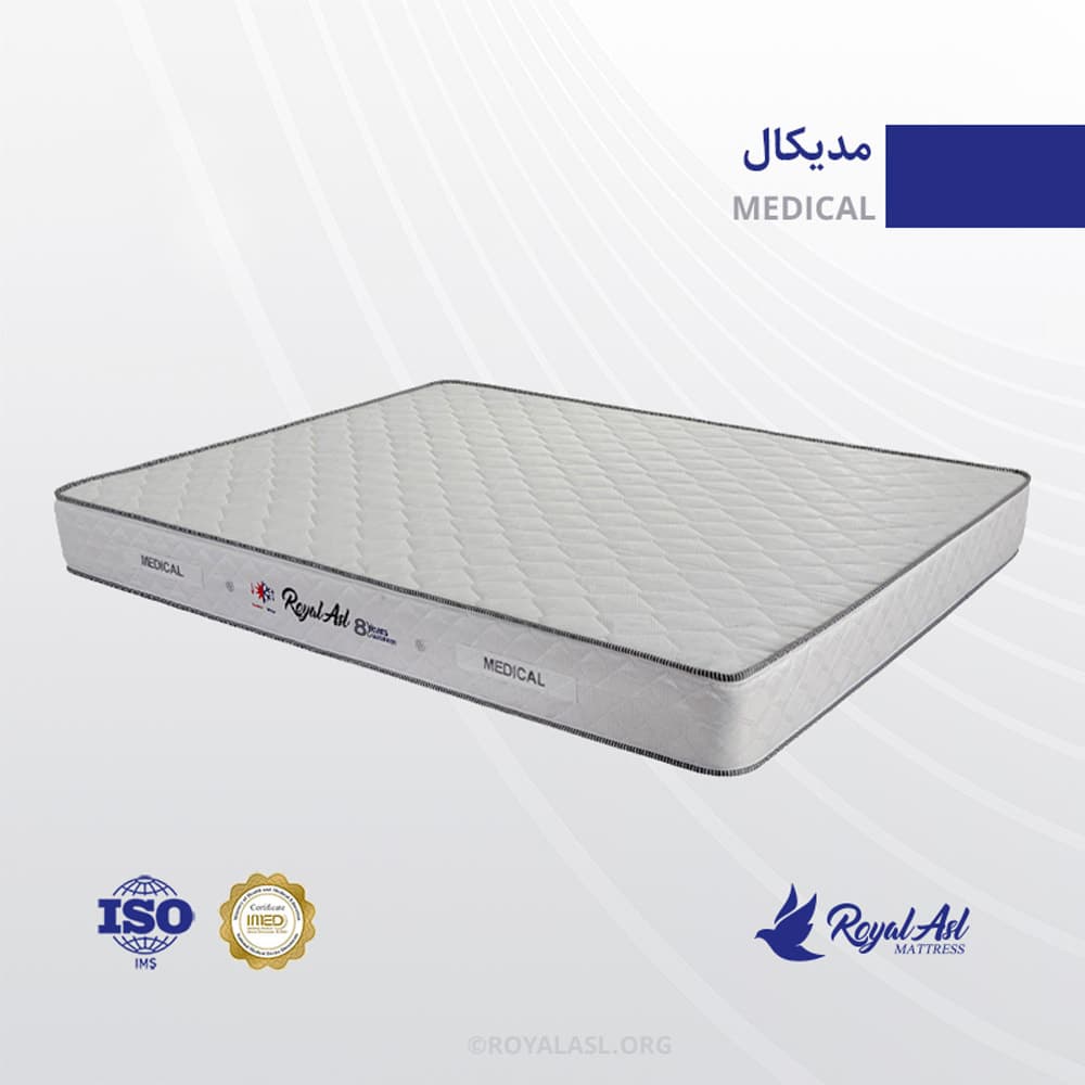 تشک دو نفره طبی رویال اصل مدل مدیکال — تصویر ۴