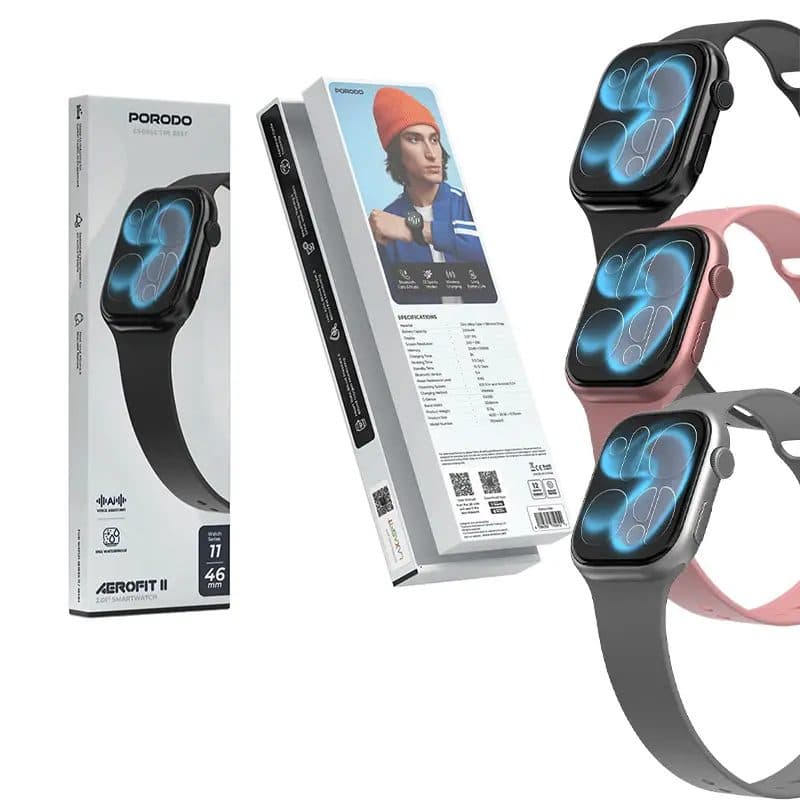 ساعت هوشمند 46 میلیمتری پرودو PORODO AEROFIT II طرح سری 11 — تصویر ۹