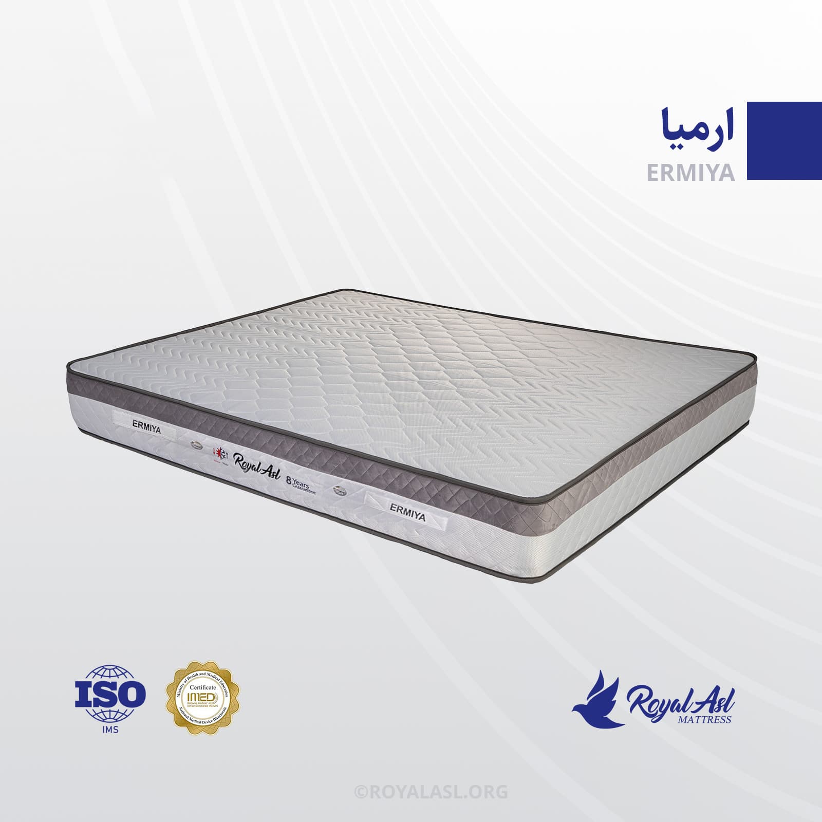 تشک تک نفره رویال اصل مدل ارمیا — تصویر ۵