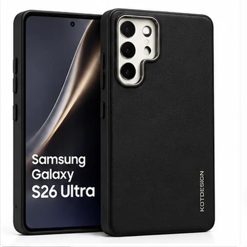 کاور چرمی KSTDESIGN مناسب برای گوشی موبایل سامسونگ Galaxy S26 Ultra — تصویر ۷