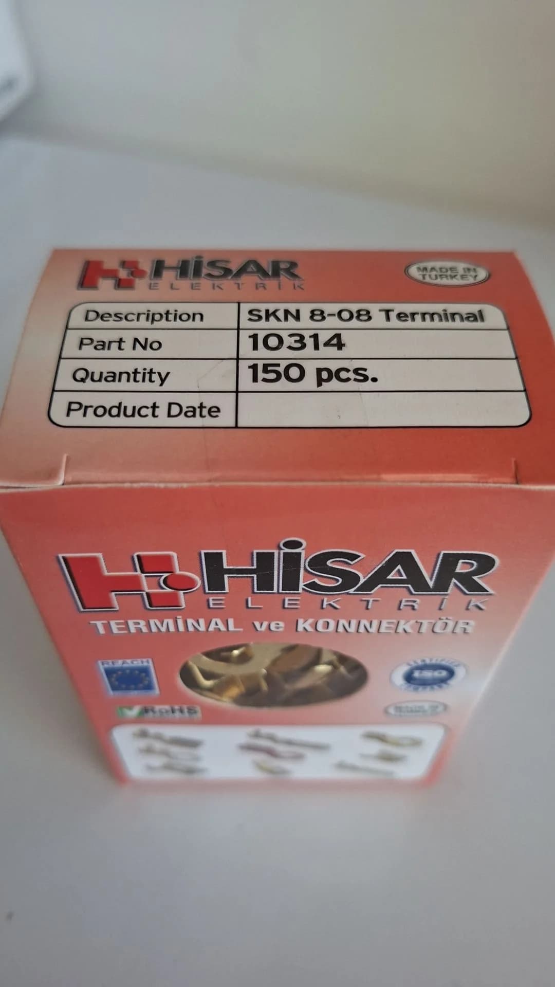 سر سیم برنجی گرد سایز 8 انواع خودرو (پک 150 تایی) با رسانایی فوق‌العاده — تصویر ۵