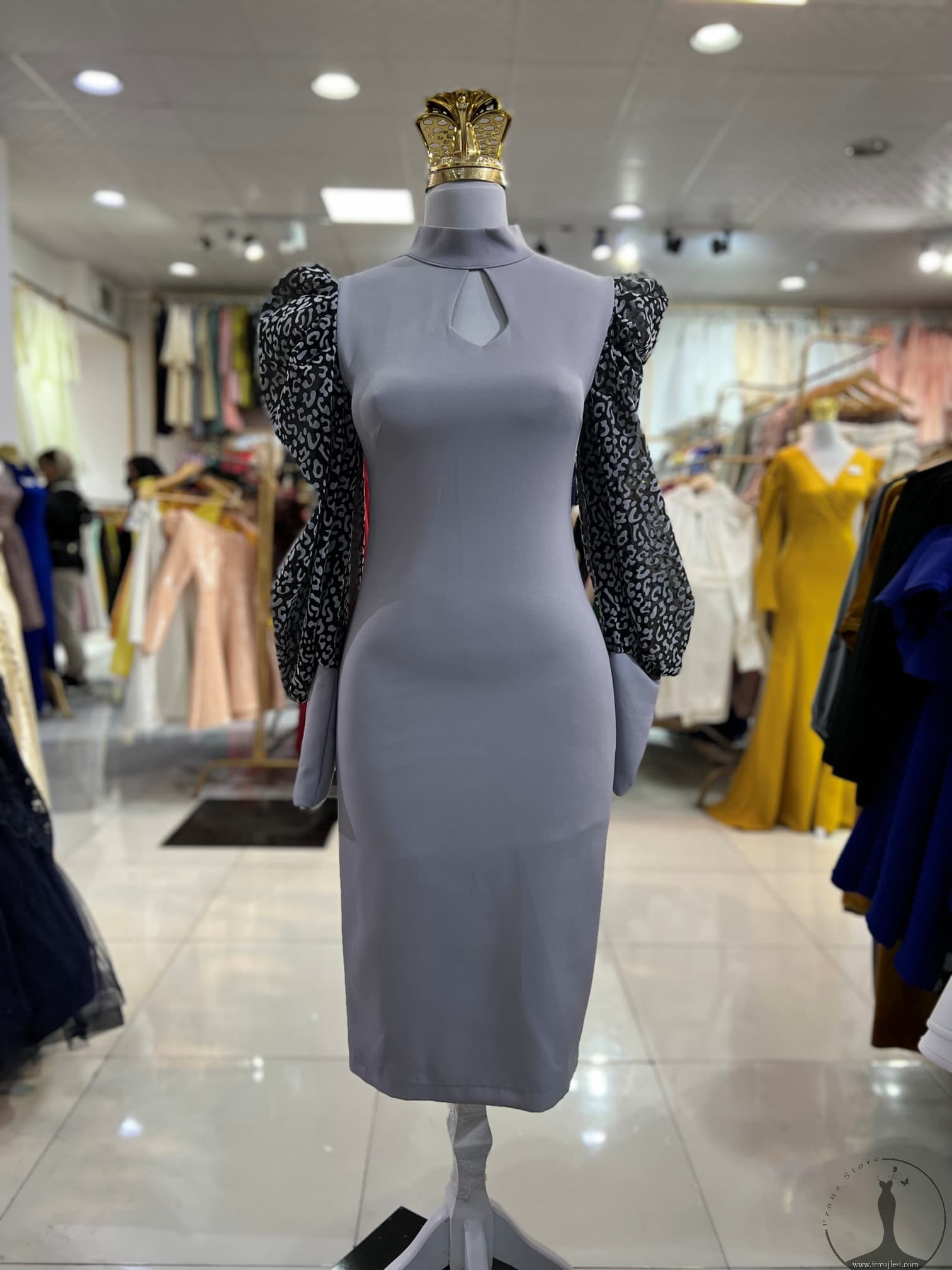 میدی آستین پلنگی — تصویر ۴