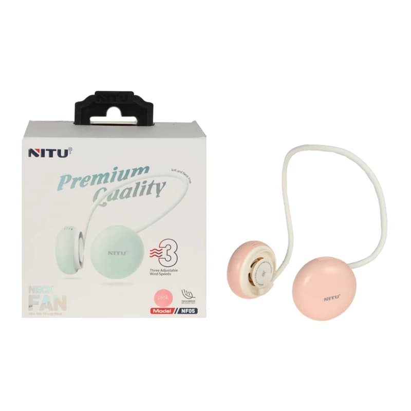 پنکه و فن گردنی شارژی نیتو NITU NF05 — تصویر ۶
