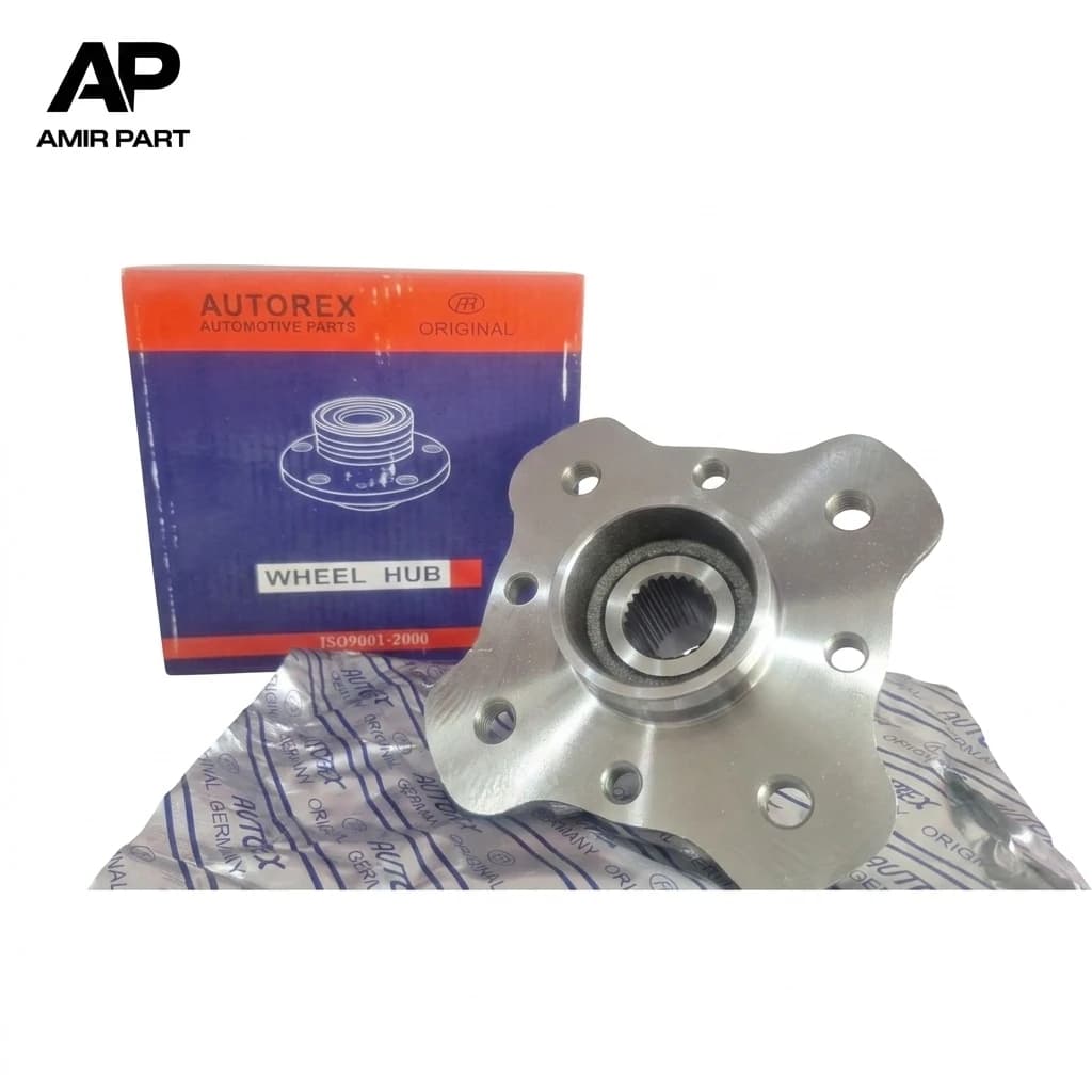 توپی چرخ جلو پراید جدید اتورکس وارداتی (درجه یک) AUTOREX – (پک 5 عددی فروش ویژه) — تصویر ۵