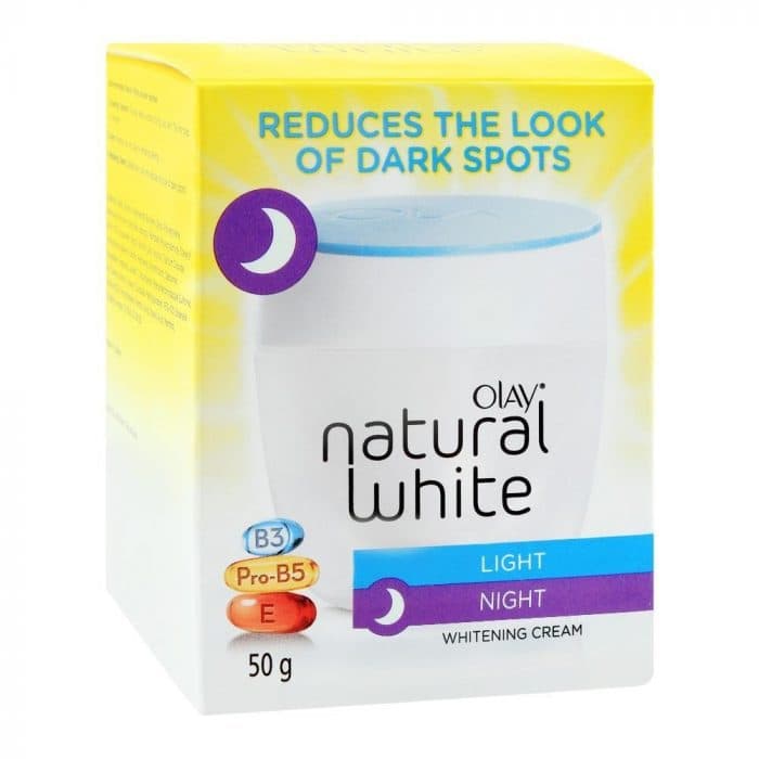 کرم سفید کننده شب اولای مدل Natural White Night