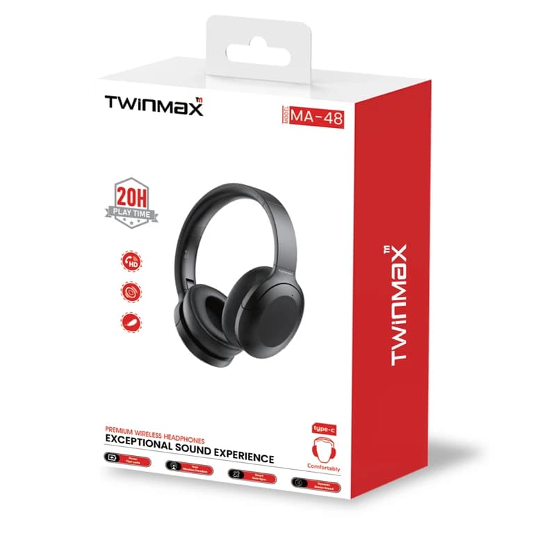 هدفون بی سیم تویین مکس TWINMAX MA-48 — تصویر ۶