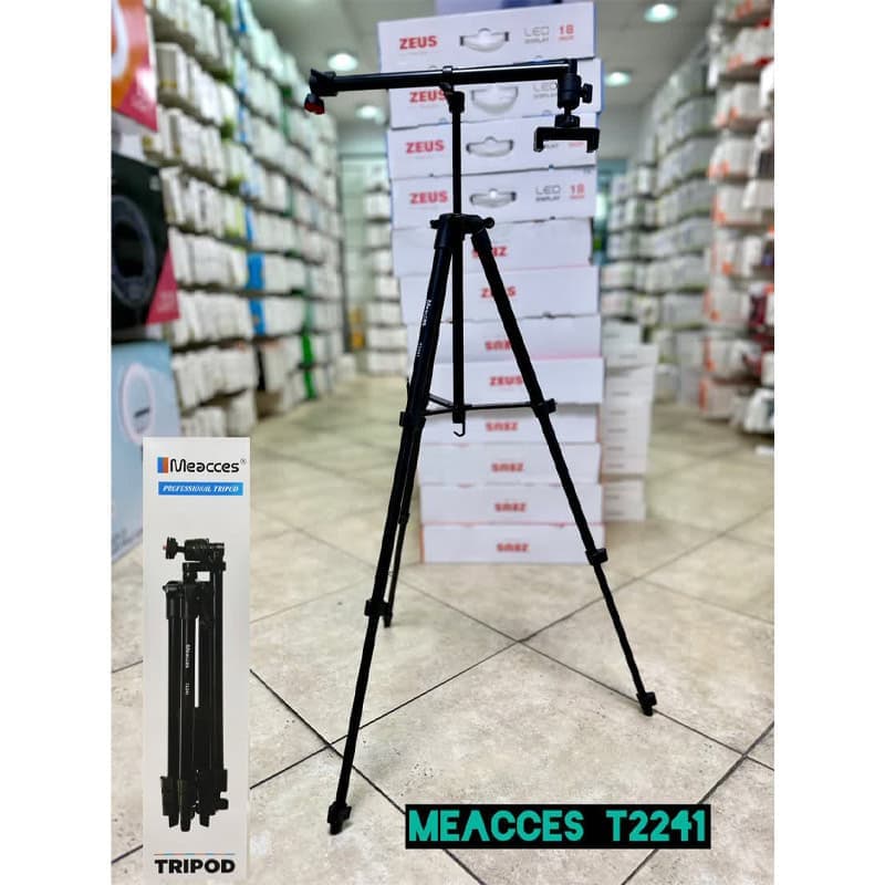 سه پایه دوربین و گوشی مدل T می اکسس MEACCES T2241 — تصویر ۲