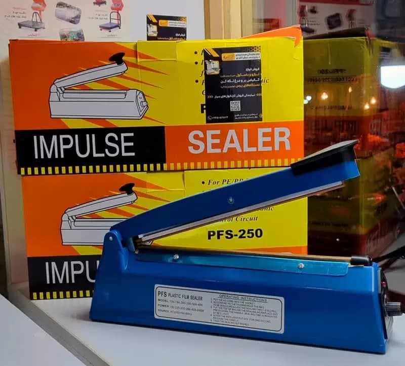 دستگاه پرس حرارتی ۲۵ سانتی مدل PFS-250 — تصویر ۳