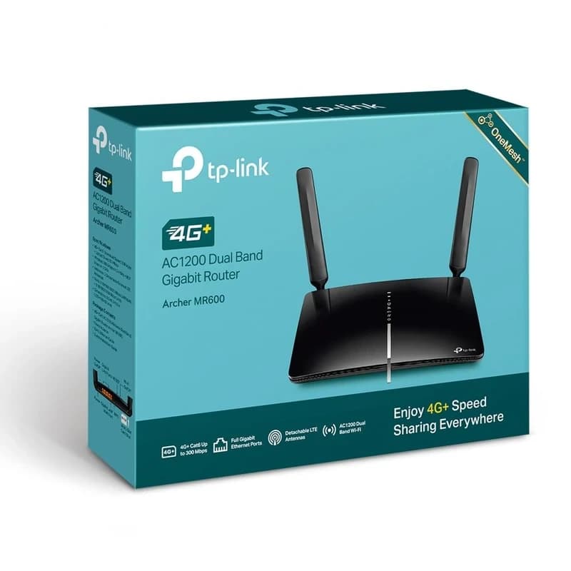 مودم روتر سیم کارتی تی پی لینک TP-Link Archer MR600 AC1200 4G+ LTE Cat6 Wireless Dual Band Gigabit — تصویر ۳