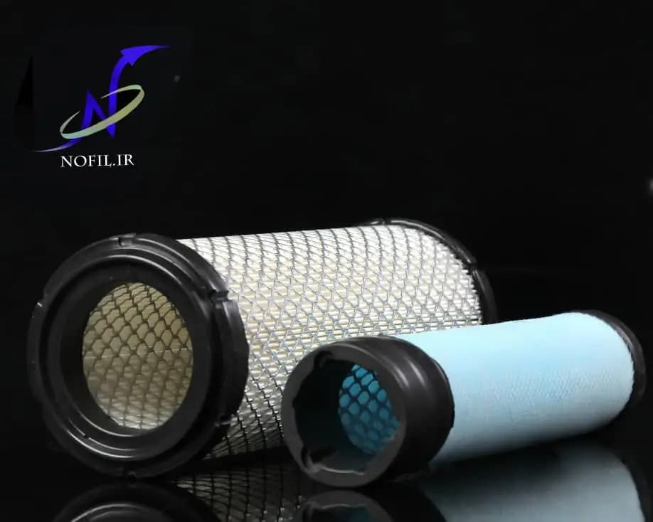 فیلتر هوا لیفتراک کوماتسو k25(گازی بنزینی) دست کامل