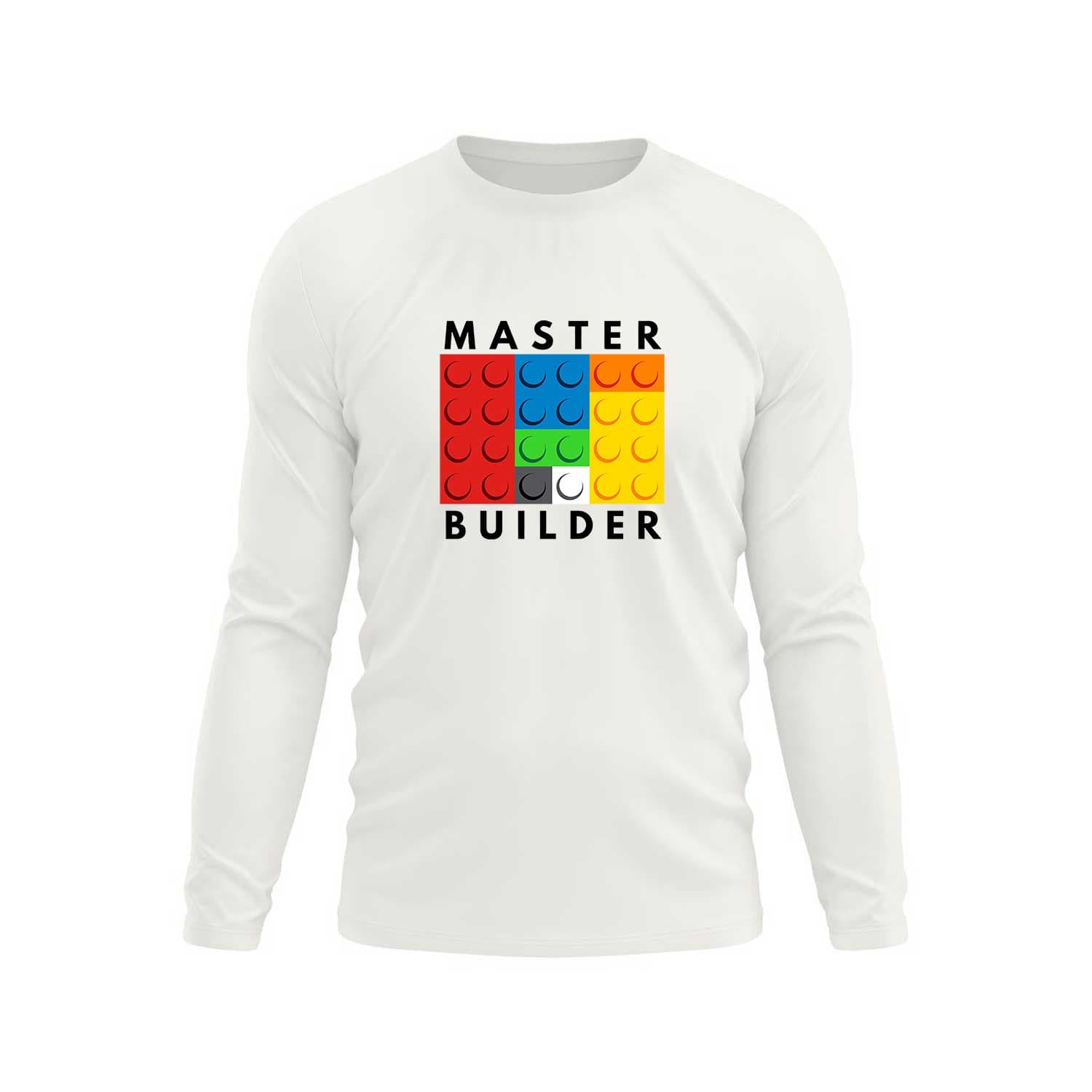 تیشرت آستین بلند انیمیشن لگو master builder — تصویر ۲