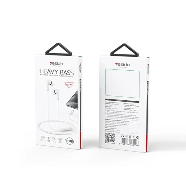 هندزفری USB-C یسیدو YESIDO YH45 — تصویر ۳