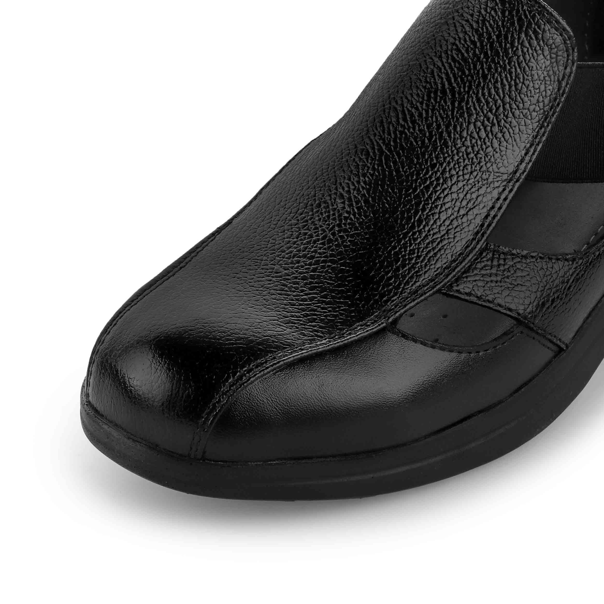 کفش طبی زنانه تابستانی رویال چرم کد WM172 — تصویر ۱۰
