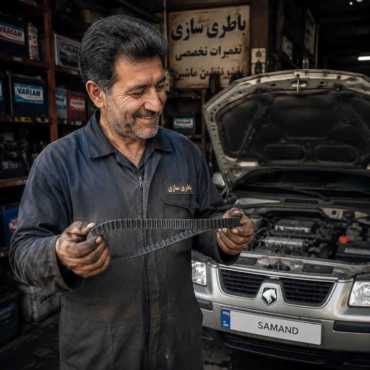 تسمه تایم سمند ملی و دنا (موتور EF7) برند دایکو (Dayco) – اورجینال، روکش تفلون (HT) و طول عمر تضمینی — تصویر ۶