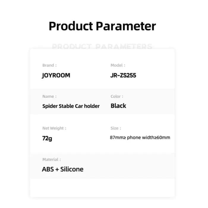 هولدر داشبوردی جویروم JOYROOM JR-ZS255 — تصویر ۳