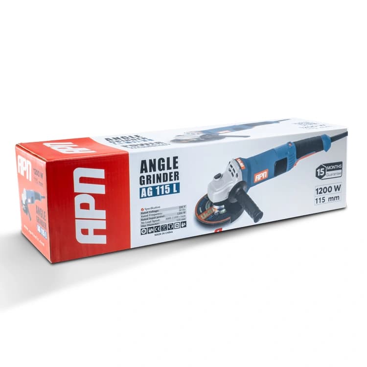 مینی فرز دسته بلند apn مدل AG115L — تصویر ۳