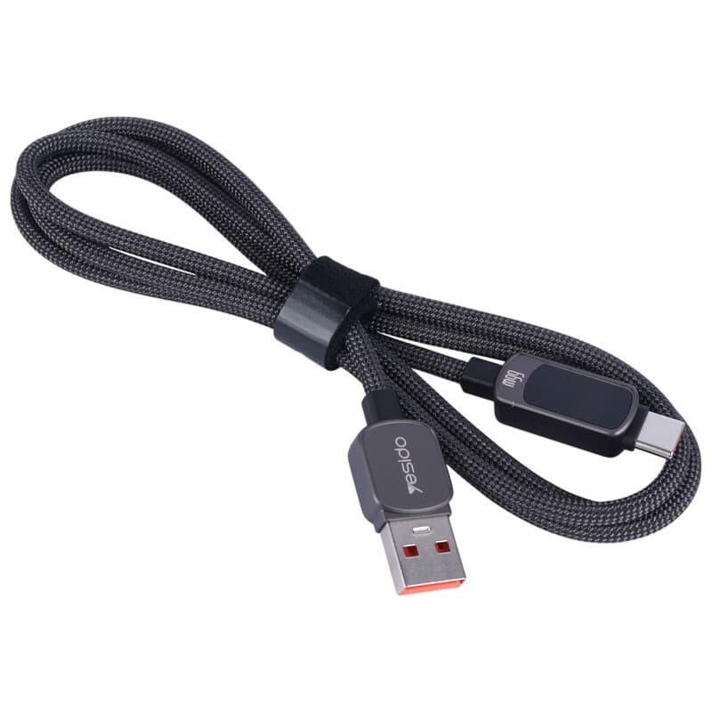 کابل 66 وات USB به TYPE-C یسیدو YESIDO CA128C — تصویر ۱۰