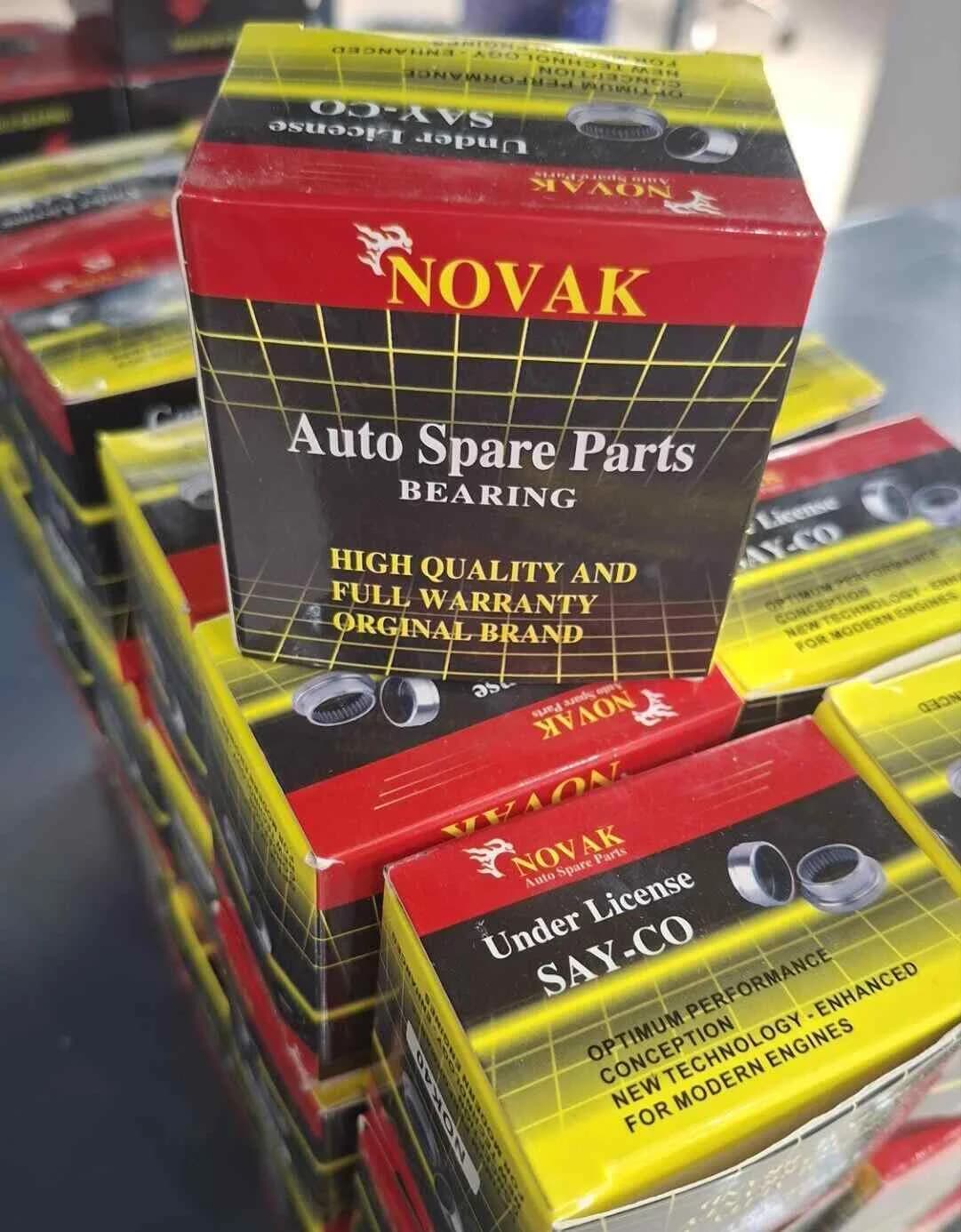 بلبرینگ ژامبون پژو ۲۰۶ و رانا (داخلی و بیرونی) برند نواک (Novak) – کیفیت شرکتی، رفع قطعی لاستیک‌سایی و پایداری اکسل عقب — تصویر ۱۰