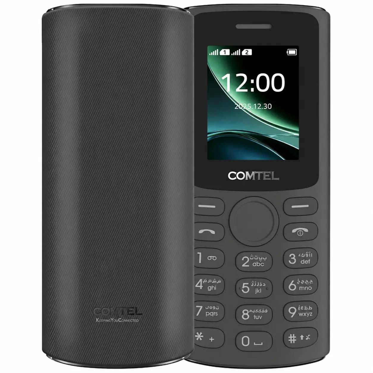 گوشی موبایل کامتل مدل C105 دو سیم‌کارت ظرفیت 4 مگابایت و رم 4 مگابایت