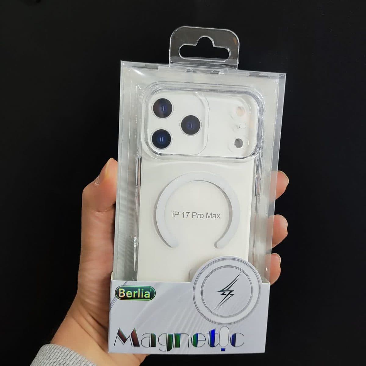 قاب مگسیف برلیا آیفون 17 پرومکس Berlia Magnetic — تصویر ۶