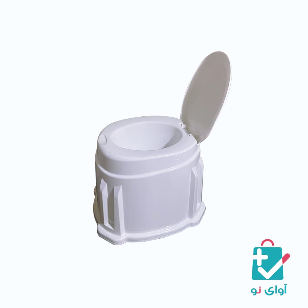 توالت فرنگی دور بسته پلاستیک ناصر مدل 940 — تصویر ۴