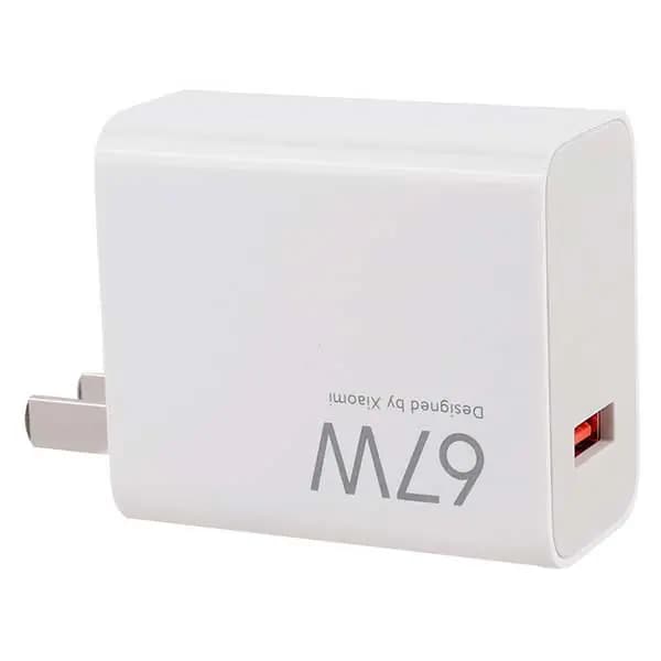 شارژر 67 وات دو پین اروپایی شیائومی XIAOMI GAN — تصویر ۱۰