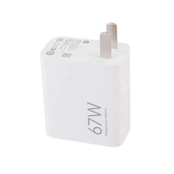 شارژر 67 وات دو پین اروپایی شیائومی XIAOMI GAN — تصویر ۵
