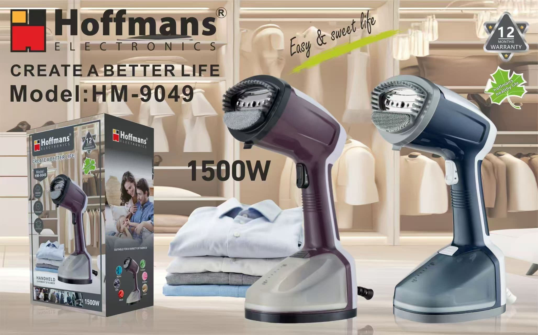 اتوبخارگر هافمنس مدلHM-9049 — تصویر ۳
